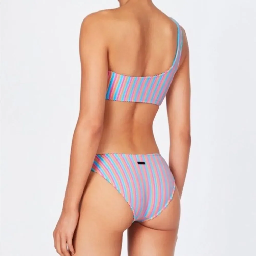 TRIANGL MELROSE CHEEKY SHERBET STRIPE SET NEW WITH TAGS + BAG - Picture 2 of 5